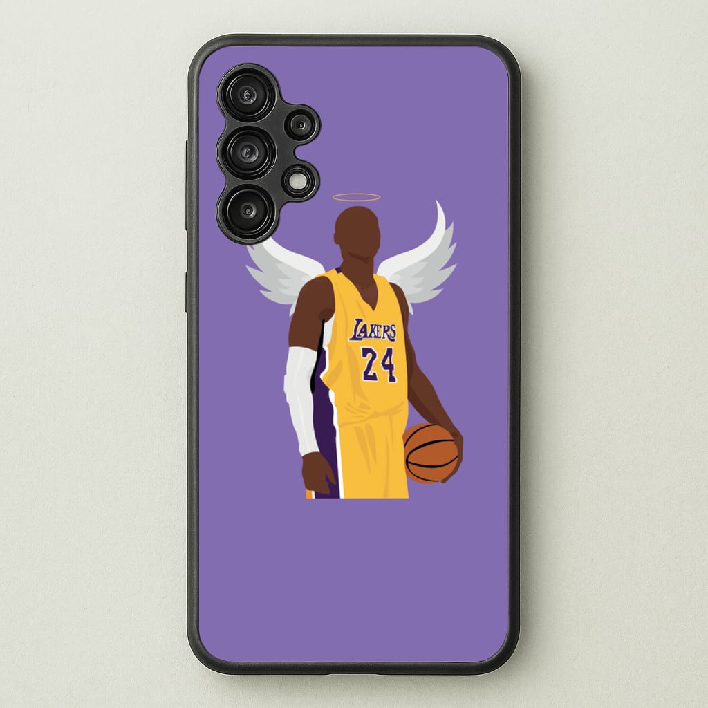Kobe with wings - Basketball  - Basketball Phone Case for Galaxy A13