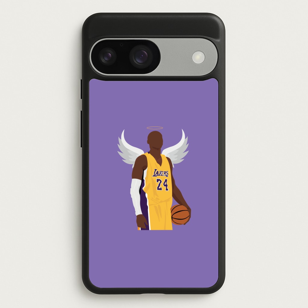 Kobe with wings - Basketball  - Basketball Phone Case for Google Pixel 9 / 9 Pro
