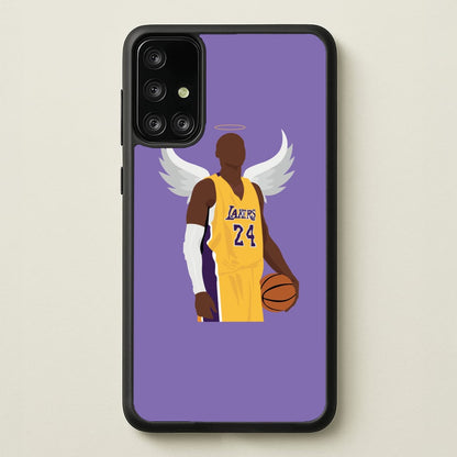 Kobe with wings - Basketball  - Basketball Phone Case for Galaxy A71