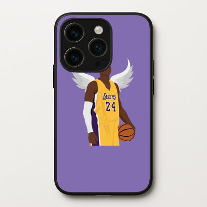 Kobe with wings - Basketball  - Basketball Phone Case for iPhone 15 Pro