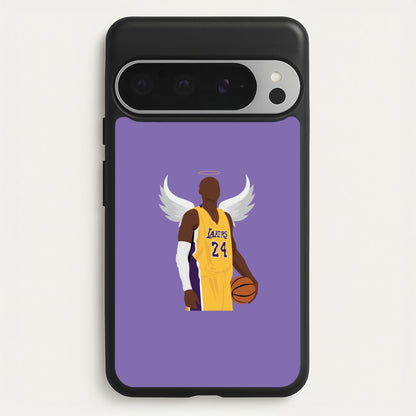 Kobe with wings - Basketball  - Basketball Phone Case for Google Pixel 9 Pro XL