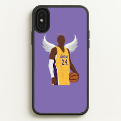 Kobe with wings - Basketball  - Basketball Phone Case for iPhone XS Max