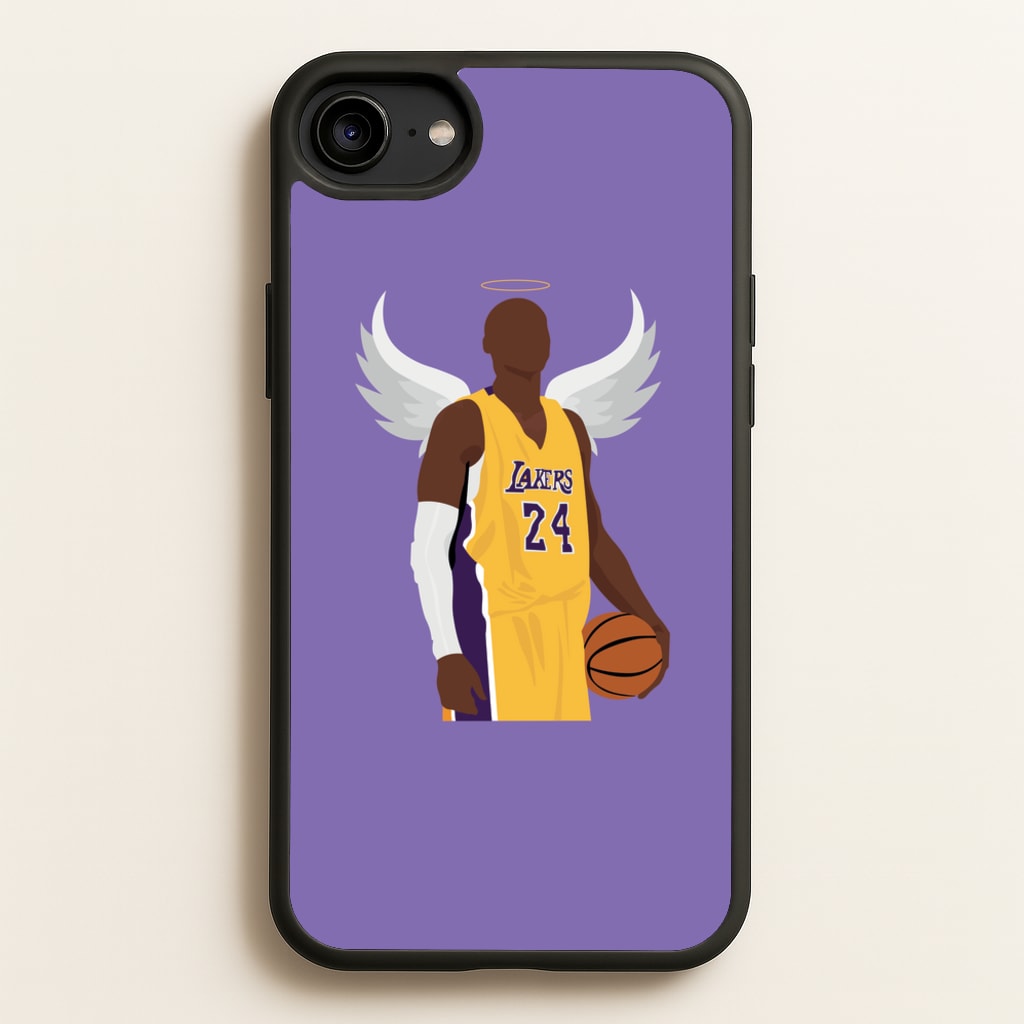 Kobe with wings - Basketball  - Basketball Phone Case for iPhone 6 / 7 / 8 / SE
