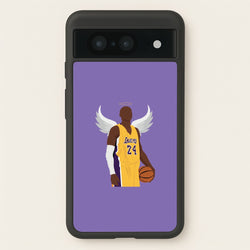 Kobe with wings - Basketball  - Basketball Phone Case for Google Pixel 8