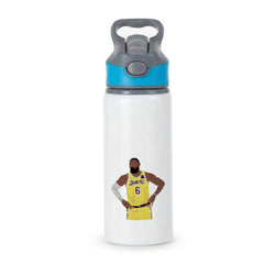 Lebron - Baskteball Active Water Bottle - Blue