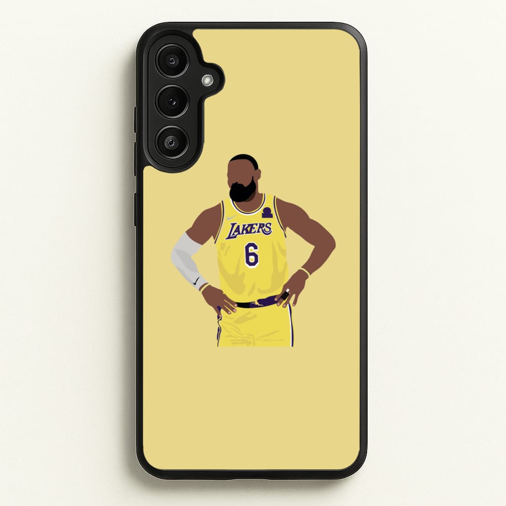 Lebron - Baskteball  - Basketball Phone Case for Galaxy A34