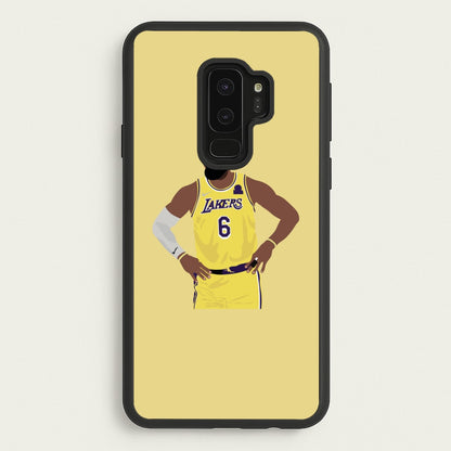 Lebron - Baskteball  - Basketball Phone Case for Galaxy S9 Plus