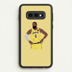 Lebron - Baskteball  - Basketball Phone Case for Galaxy S10e