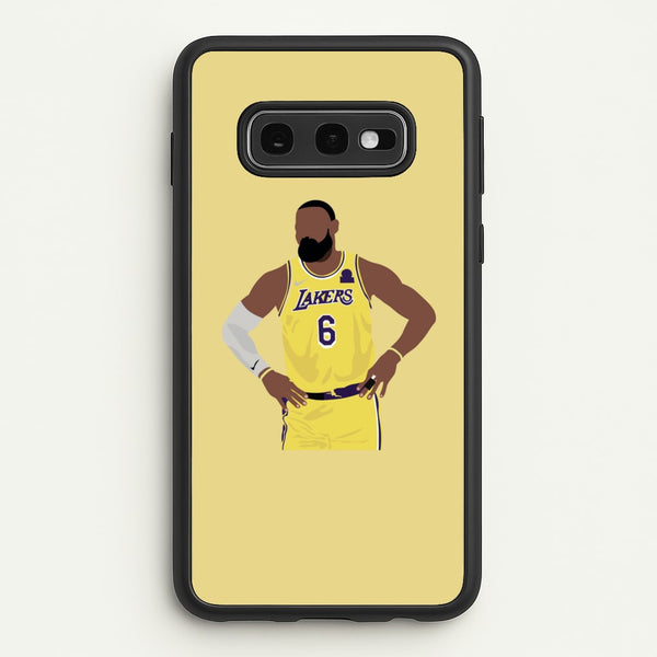 Lebron - Baskteball  - Basketball Phone Case for Galaxy S10e