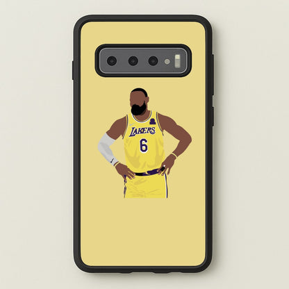 Lebron - Baskteball  - Basketball Phone Case for Galaxy S10