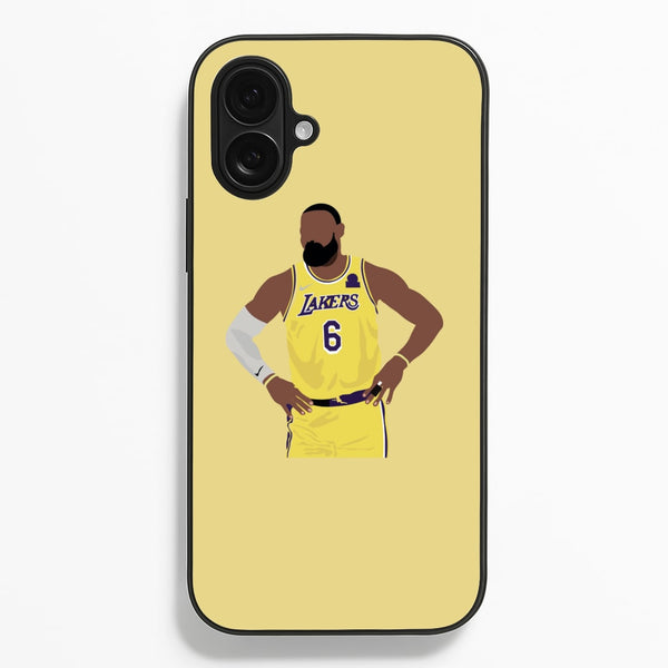 Lebron - Baskteball  - Basketball Phone Case for iPhone 16 Plus