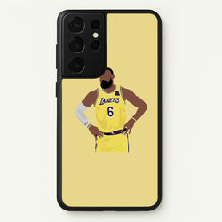 Lebron - Baskteball  - Basketball Phone Case for Galaxy S21 Ultra