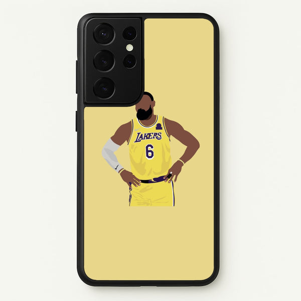 Lebron - Baskteball  - Basketball Phone Case for Galaxy S21 Ultra
