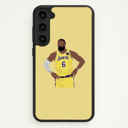 Lebron - Baskteball  - Basketball Phone Case for Galaxy S23