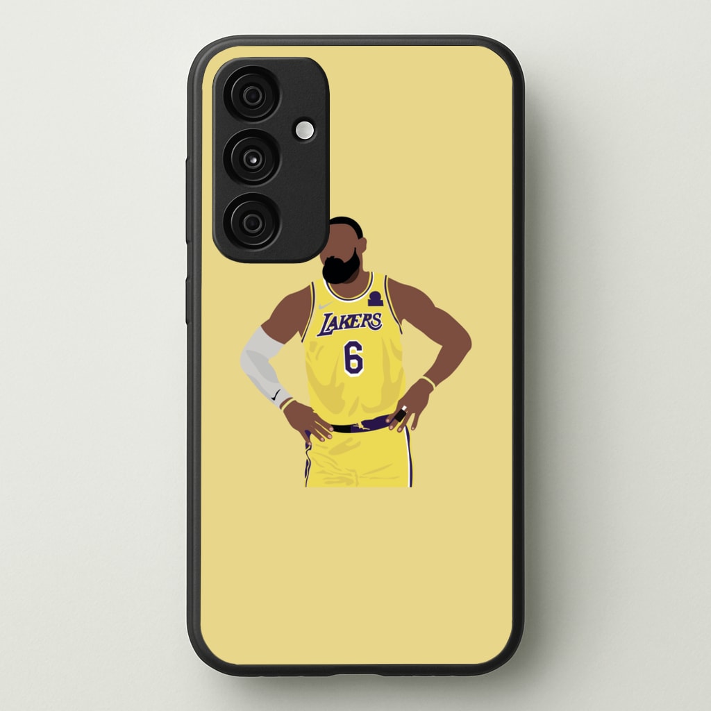 Lebron - Baskteball  - Basketball Phone Case for Galaxy A35