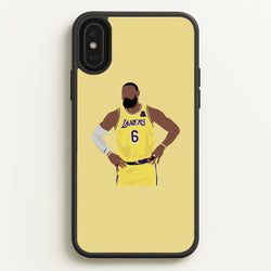 Lebron - Baskteball  - Basketball Phone Case for iPhone XS Max