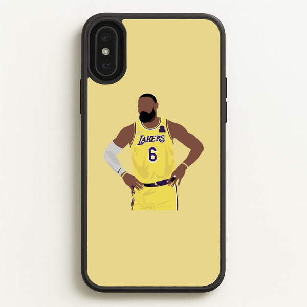 Lebron - Baskteball  - Basketball Phone Case for iPhone XS Max