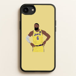 Lebron - Baskteball  - Basketball Phone Case for iPhone 6 / 7 / 8 / SE