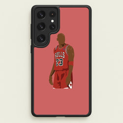 Jordan - Basketball  - Basketball Phone Case for Galaxy S22 Ultra