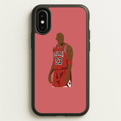 Jordan - Basketball  - Basketball Phone Case for iPhone X / XS