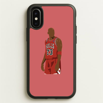 Jordan - Basketball  - Basketball Phone Case for iPhone X / XS