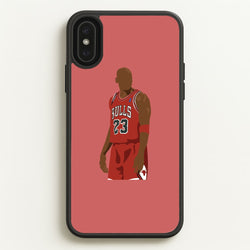 Jordan - Basketball  - Basketball Phone Case for iPhone XS Max