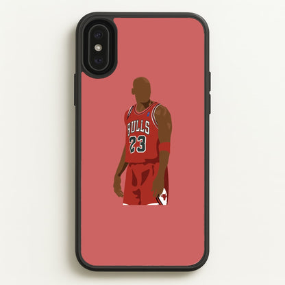Jordan - Basketball  - Basketball Phone Case for iPhone XS Max