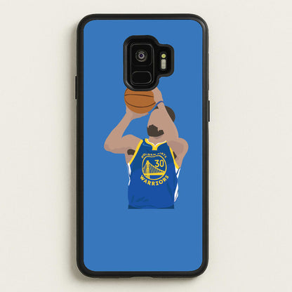 Curry - Basketball  - Basketball Phone Case for Galaxy S9