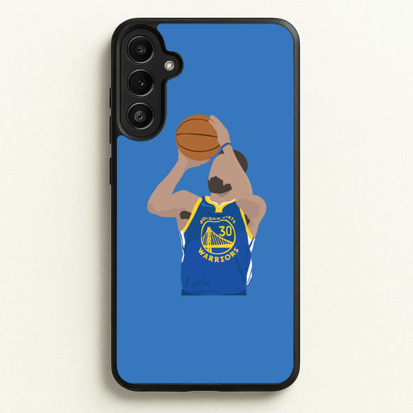 Curry - Basketball  - Basketball Phone Case for Galaxy A34