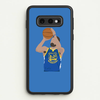 Curry - Basketball  - Basketball Phone Case for Galaxy S10e