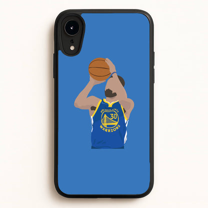 Curry - Basketball  - Basketball Phone Case for iPhone XR
