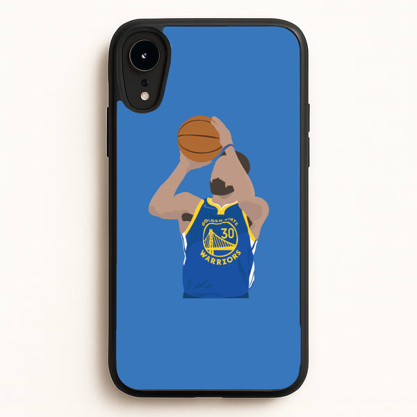 Curry - Basketball  - Basketball Phone Case for iPhone XR
