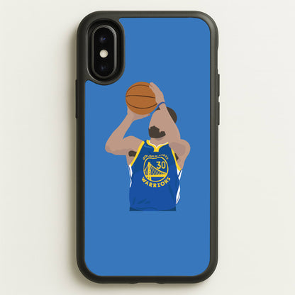 Curry - Basketball  - Basketball Phone Case for iPhone X / XS