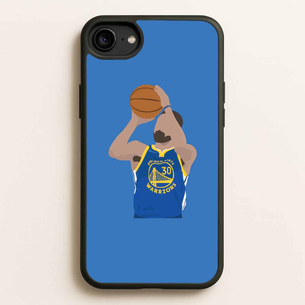 Curry - Basketball  - Basketball Phone Case for iPhone 6 / 7 / 8 / SE
