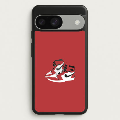 Jordans - Basketball  - Basketball Phone Case for Google Pixel 9 / 9 Pro
