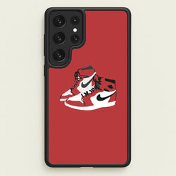 Jordans - Basketball  - Basketball Phone Case for Galaxy S22 Ultra