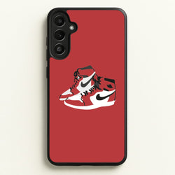 Jordans - Basketball  - Basketball Phone Case for Galaxy A34