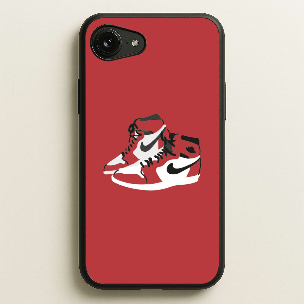 Jordans - Basketball  - Basketball Phone Case for iPhone 16e