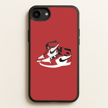 Jordans - Basketball  - Basketball Phone Case for iPhone 6 / 7 / 8 / SE