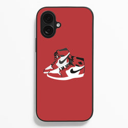 Jordans - Basketball  - Basketball Phone Case for iPhone 16 Plus