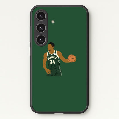 Giannis - Basketball  - Basketball Phone Case for Galaxy S24 Plus