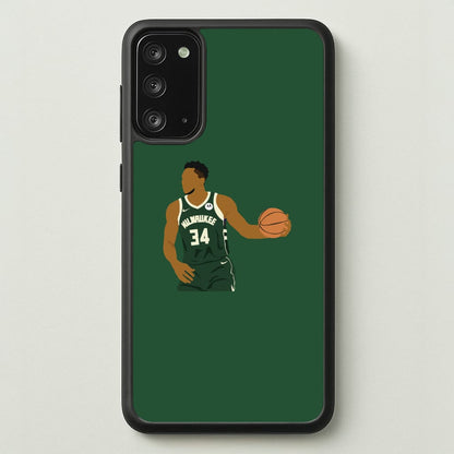 Giannis - Basketball  - Basketball Phone Case for Galaxy Note 20