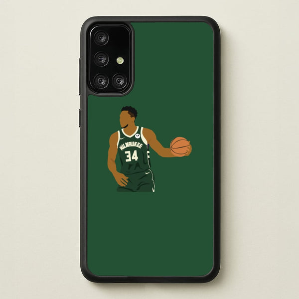 Giannis - Basketball  - Basketball Phone Case for Galaxy A71