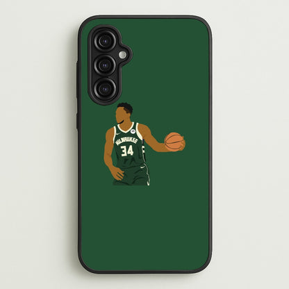 Giannis - Basketball  - Basketball Phone Case for Galaxy A14