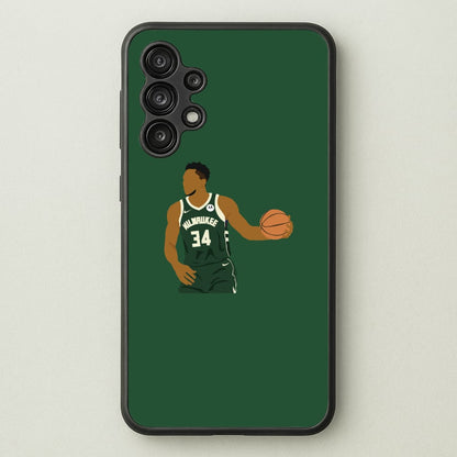 Giannis - Basketball  - Basketball Phone Case for Galaxy A13