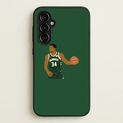 Giannis - Basketball  - Basketball Phone Case for Galaxy A54
