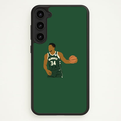 Giannis - Basketball  - Basketball Phone Case for Galaxy S23