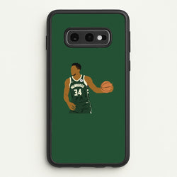 Giannis - Basketball  - Basketball Phone Case for Galaxy S10e