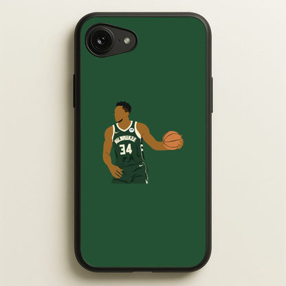 Giannis - Basketball  - Basketball Phone Case for iPhone 16e