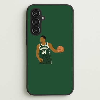 Giannis - Basketball  - Basketball Phone Case for Galaxy S23FE